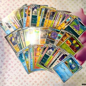 Pokemon reverse holo and regular 151 collection. There is up to 50 cards.